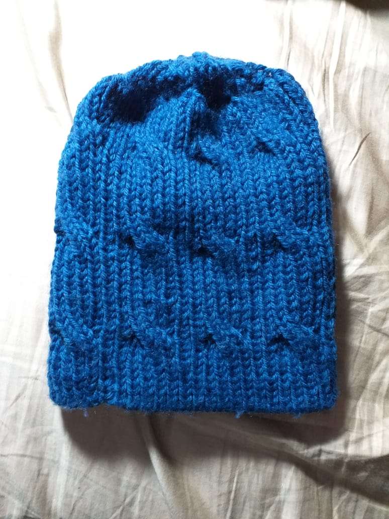 Blue hat. 11th of January, 2020.